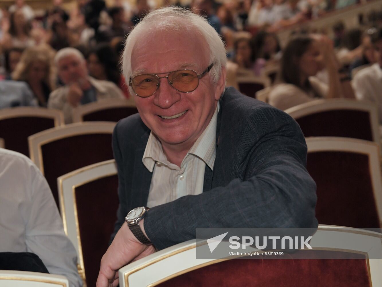 Meeting of Maly Theater company