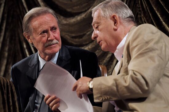 Meeting of Maly Theater company