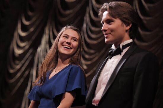 Meeting of Maly Theater company