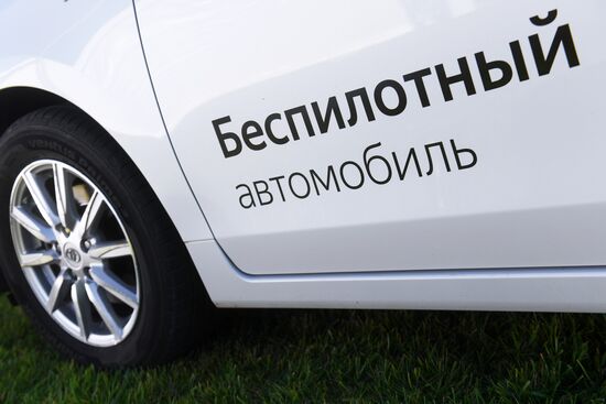 Europe's first autonomous taxi launched in Innopolis