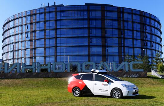 Europe's first autonomous taxi launched in Innopolis