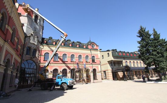 Rehabilitating transport infrastructure in Debaltsevo, Donetsk Region