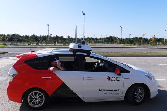 Europe's first autonomous taxi launched in Innopolis