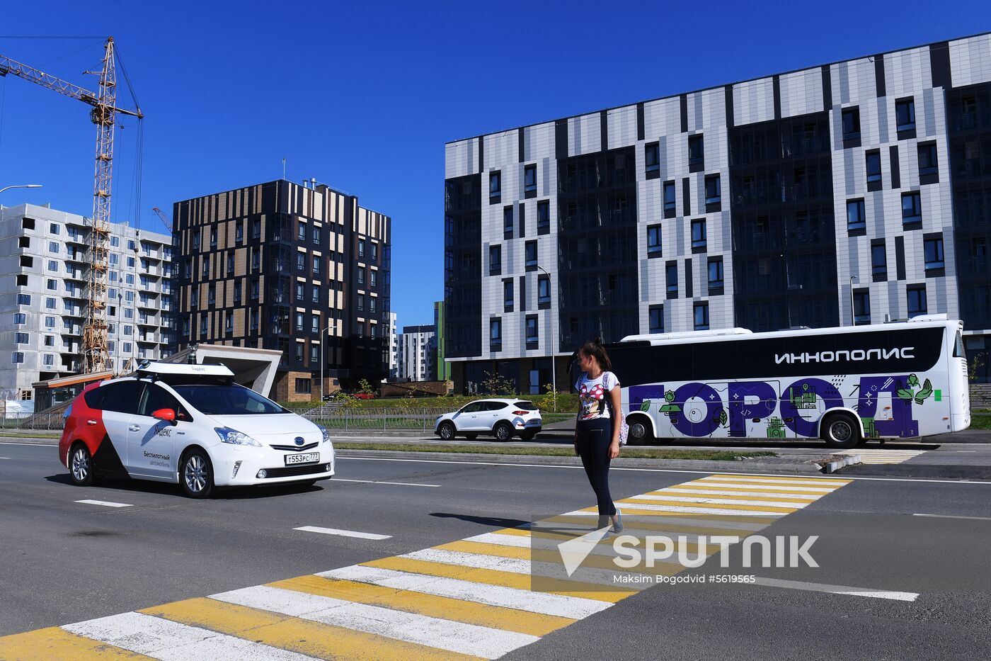 Europe's first autonomous taxi launched in Innopolis