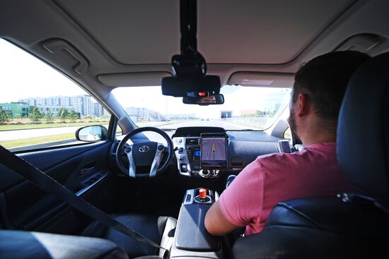Europe's first autonomous taxi launched in Innopolis