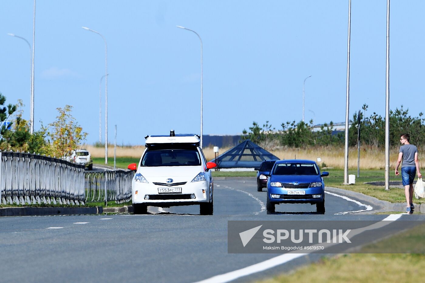 Europe's first autonomous taxi launched in Innopolis