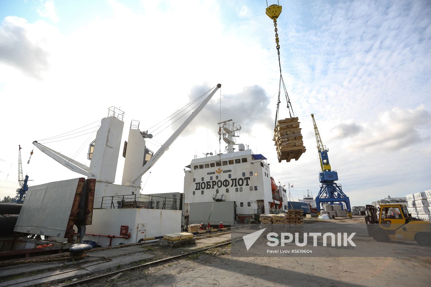 Steam vessel with Far Eastern salmon arrives in Arkhangelsk