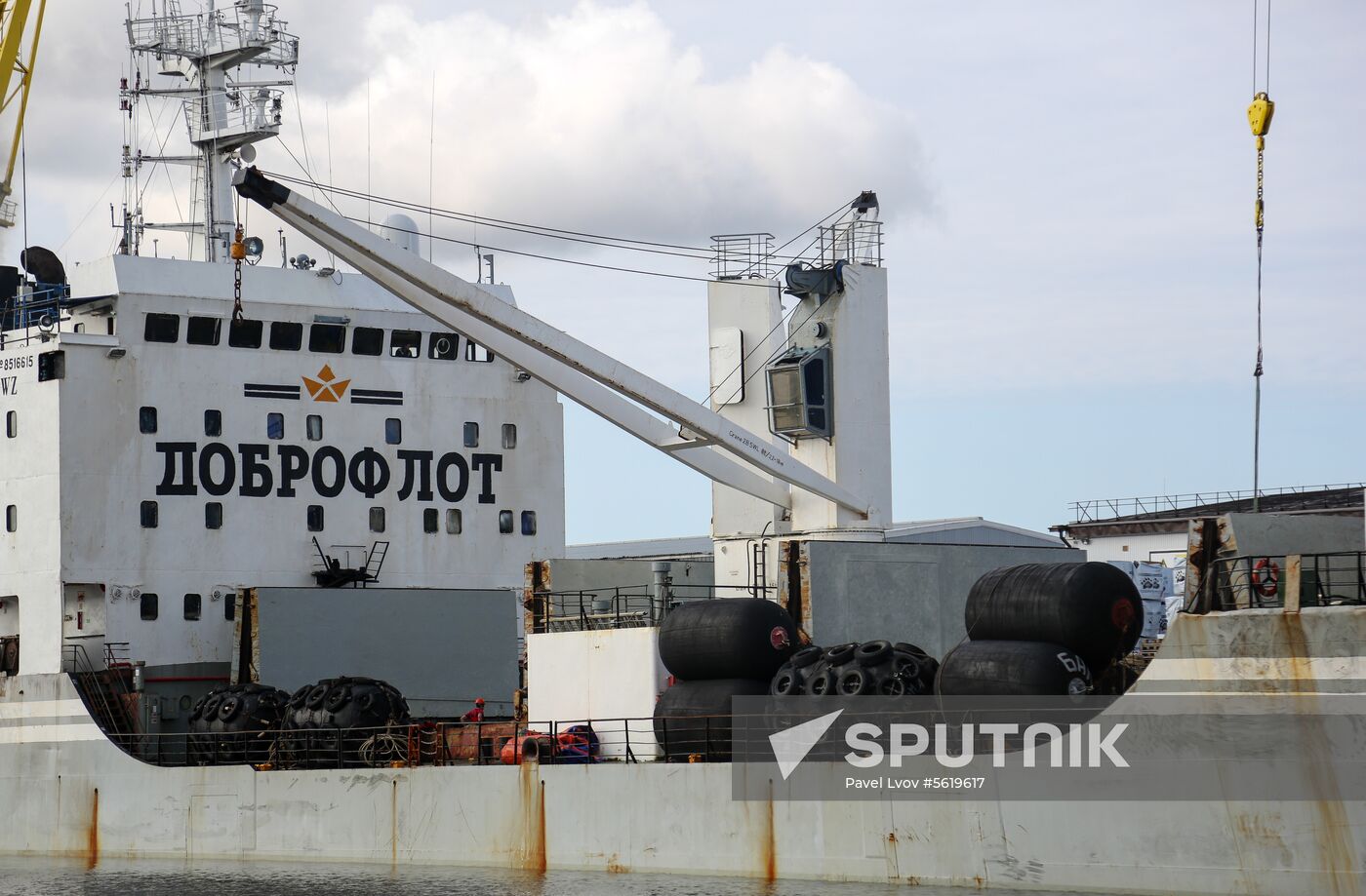 Steam vessel with Far Eastern salmon arrives in Arkhangelsk