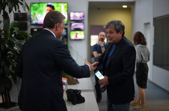 Moscow Mayor candidates hold TV debate on Moskva 24 Channel