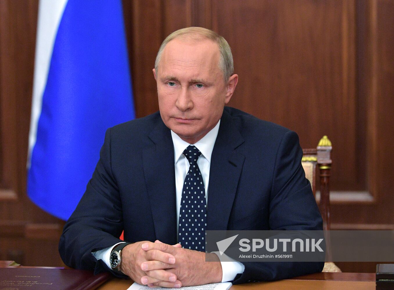 President Vladimir Putin addresses the nation