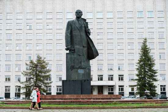 Russian cities. Arkhangelsk