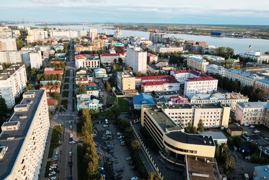 Russian cities. Arkhangelsk