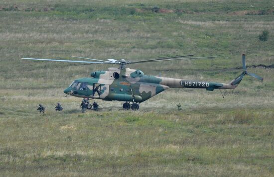 End of SCO's drill Peace Mission 2018