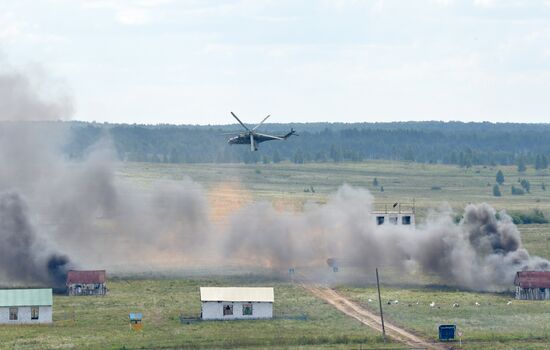 End of SCO's drill Peace Mission 2018