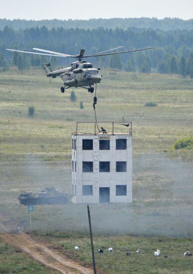 End of SCO's drill Peace Mission 2018