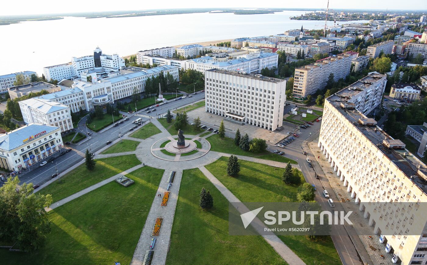 Russian cities. Arkhangelsk
