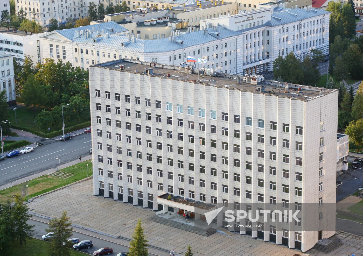Russian cities. Arkhangelsk