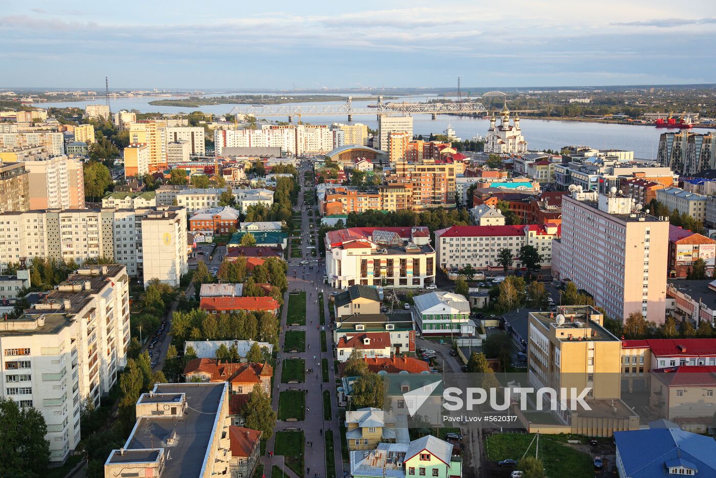 Russian cities. Arkhangelsk