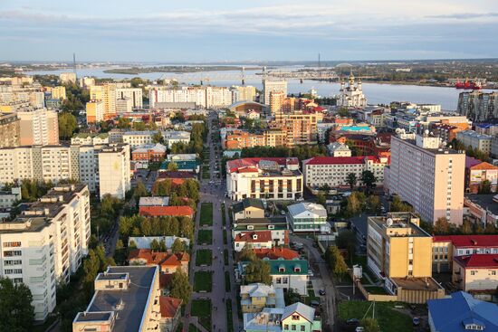 Russian cities. Arkhangelsk
