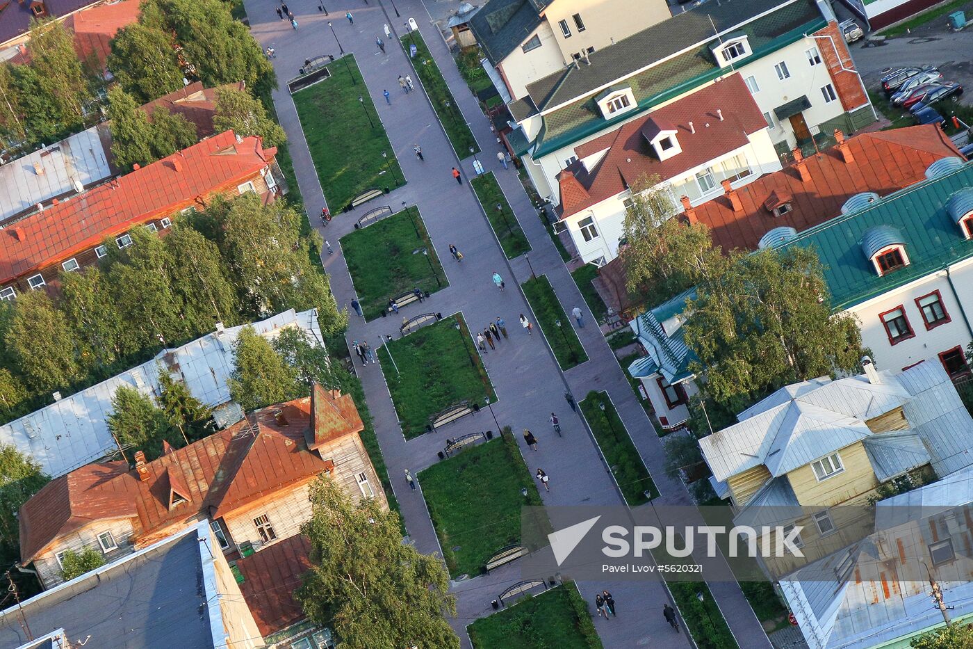 Russian cities. Arkhangelsk