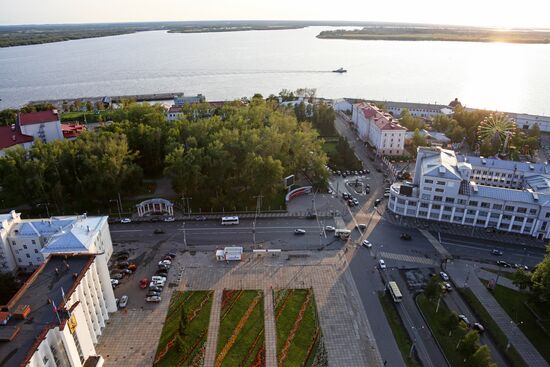 Russian cities. Arkhangelsk