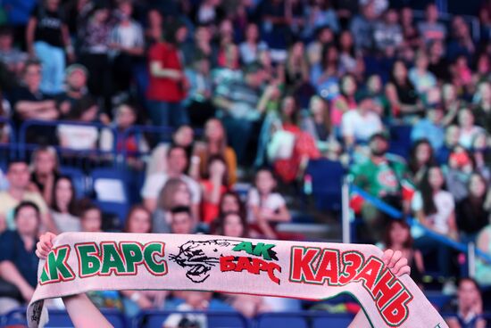 Ice hockey. Presentation of HC Ak Bars roster for 2018-19 regular season