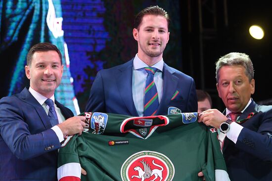 Ice hockey. Presentation of HC Ak Bars roster for 2018-19 regular season