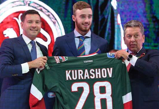 Ice hockey. Presentation of HC Ak Bars roster for 2018-19 regular season