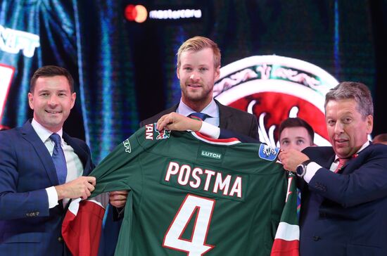 Ice hockey. Presentation of HC Ak Bars roster for 2018-19 regular season