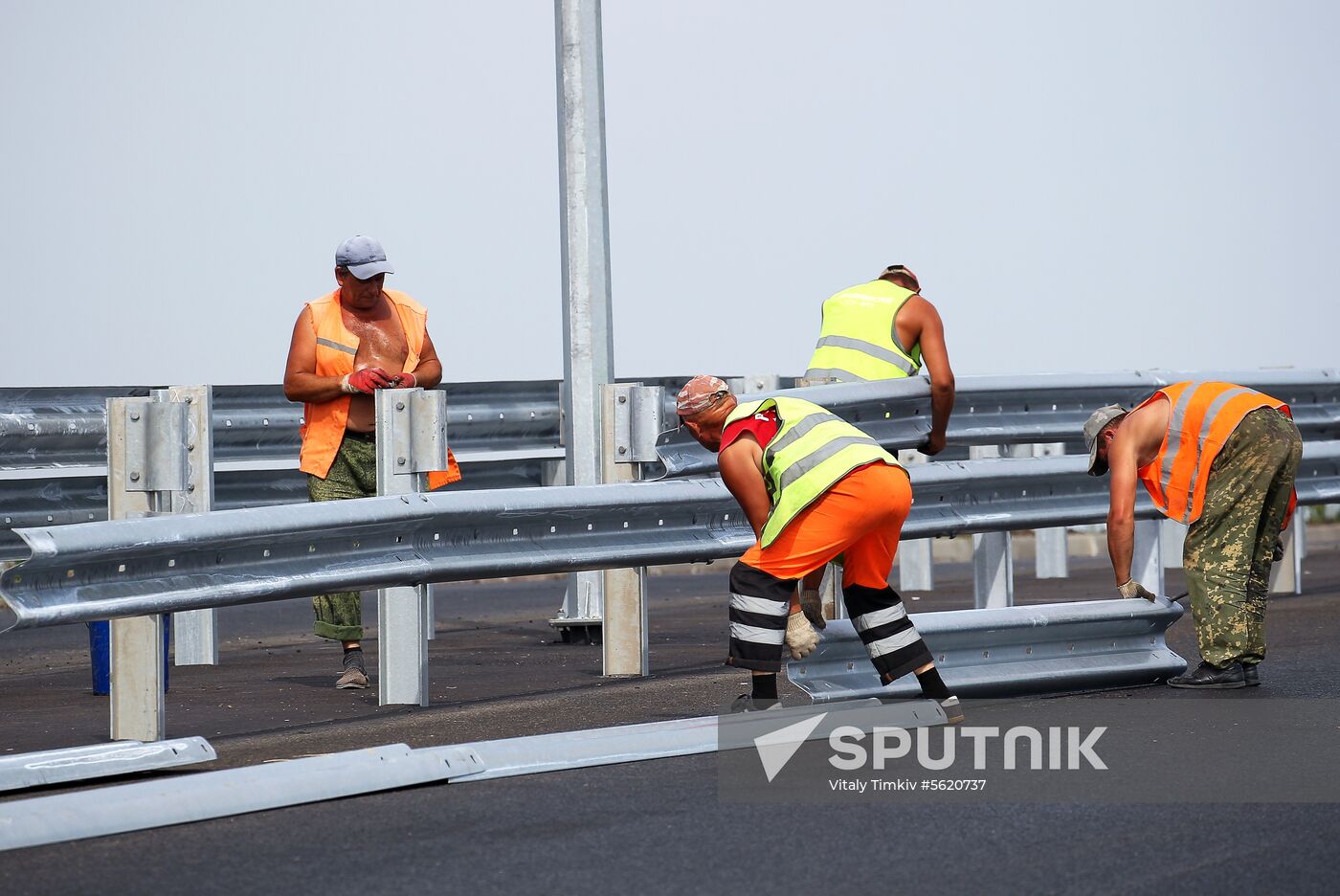 Road construction in Krasnodar Territory