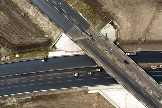 Road construction in Krasnodar Territory