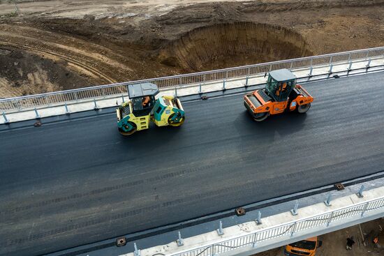 Road construction in Krasnodar Territory