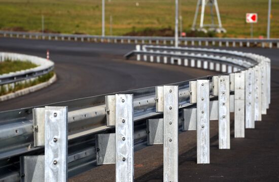 Road construction in Krasnodar Territory