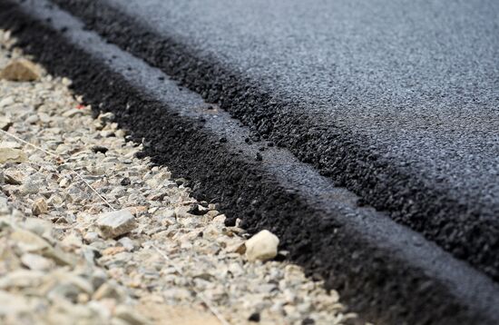 Road construction in Krasnodar Territory