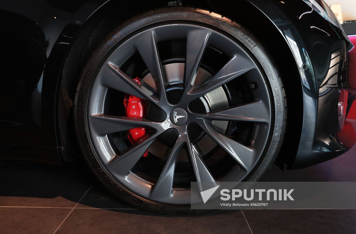 Moscow Tesla Club motor show