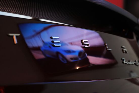 Moscow Tesla Club motor show