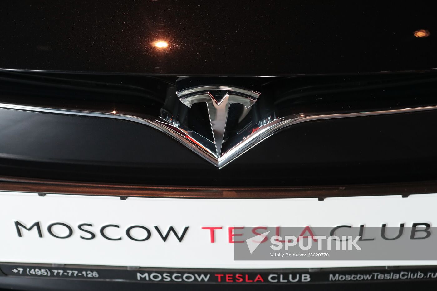 Moscow Tesla Club motor show
