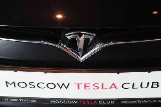 Moscow Tesla Club motor show