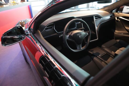 Moscow Tesla Club motor show