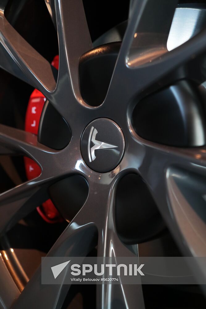 Moscow Tesla Club motor show