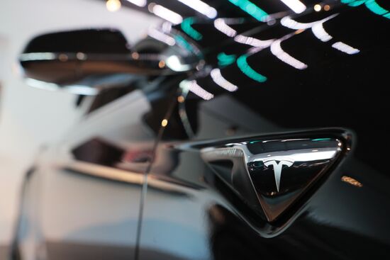 Moscow Tesla Club motor show