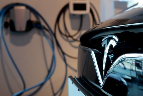 Moscow Tesla Club motor show