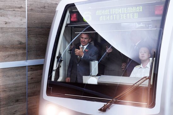 Dubravnaya metro station opens in Kazan