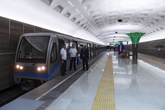 Dubravnaya metro station opens in Kazan