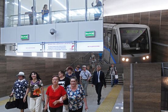 Dubravnaya metro station opens in Kazan