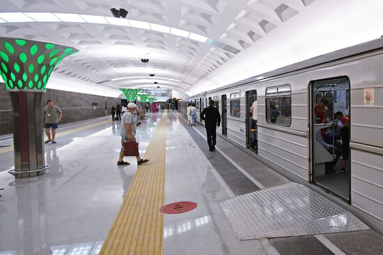 Dubravnaya metro station opens in Kazan