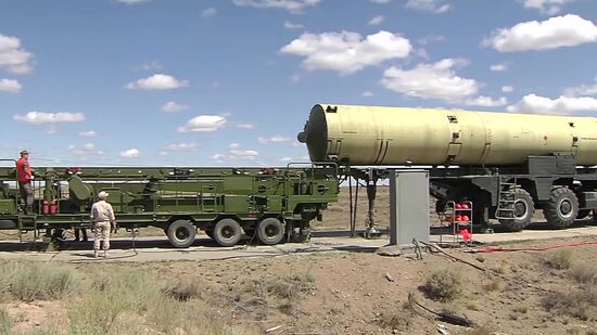 Testing new anti-ballistic missile