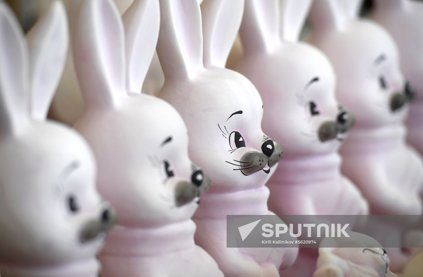 Gzhel Porcelain Factory in Moscow Region