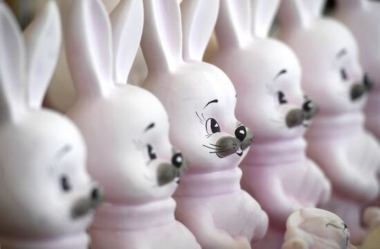 Gzhel Porcelain Factory in Moscow Region