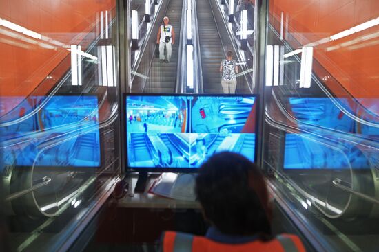 Moscow Mayor Sobyanin unveils new metro section